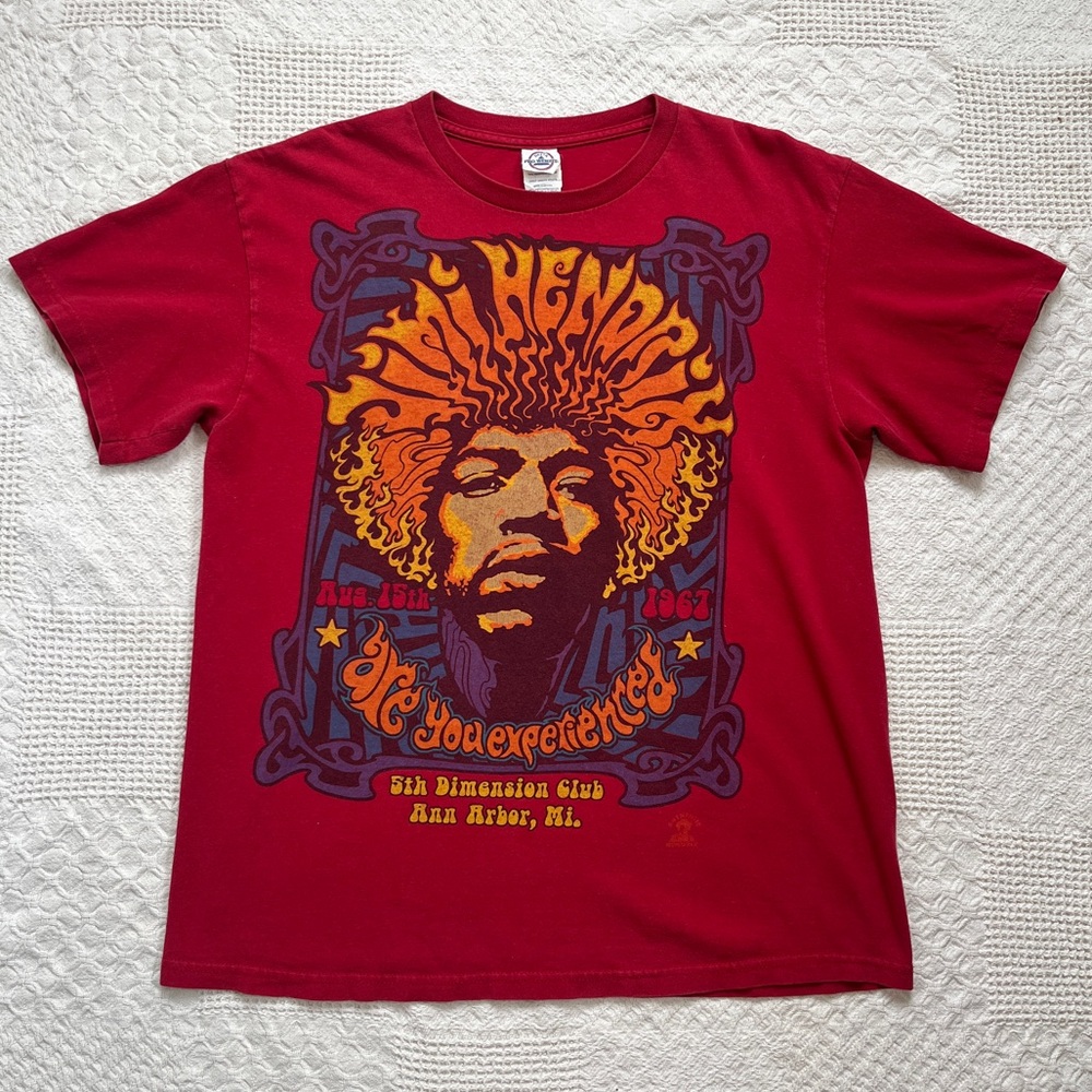 Vintage Jimi Hendrix Graphic T-Shirt - Picture 2 of 7